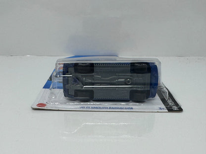 Hot Wheels Roadsters 1970 Plymouth Barracuda Convertible 1:64 Diecast Blue