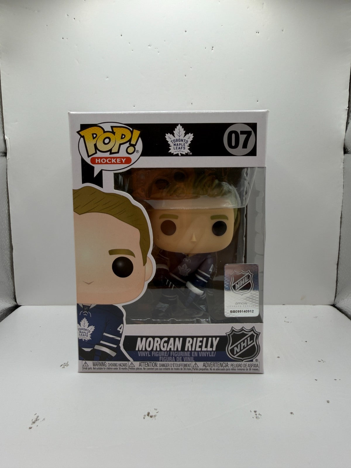 Funko Pop! Hockey Toronto Maple Leafs #07 Morgan Rielly Vinyl Figure