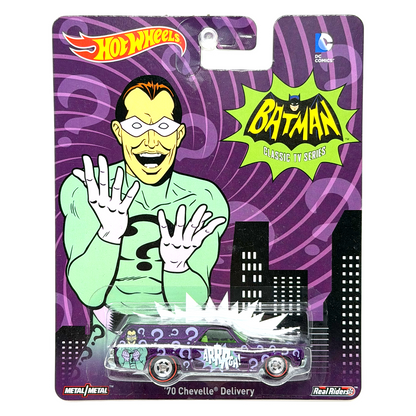 Hot Wheels Batman Classic TV Series 1970 Chevelle Delivery 1:64 Diecast RRs
