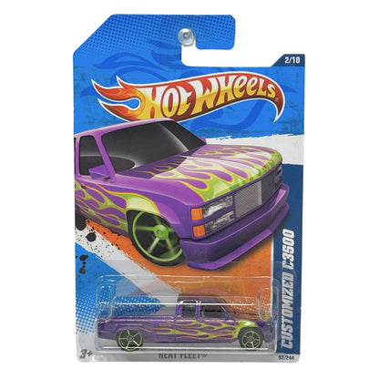 Hot Wheels Heat Fleet 1988 Customized Chevy C3500 1:64 Diecast