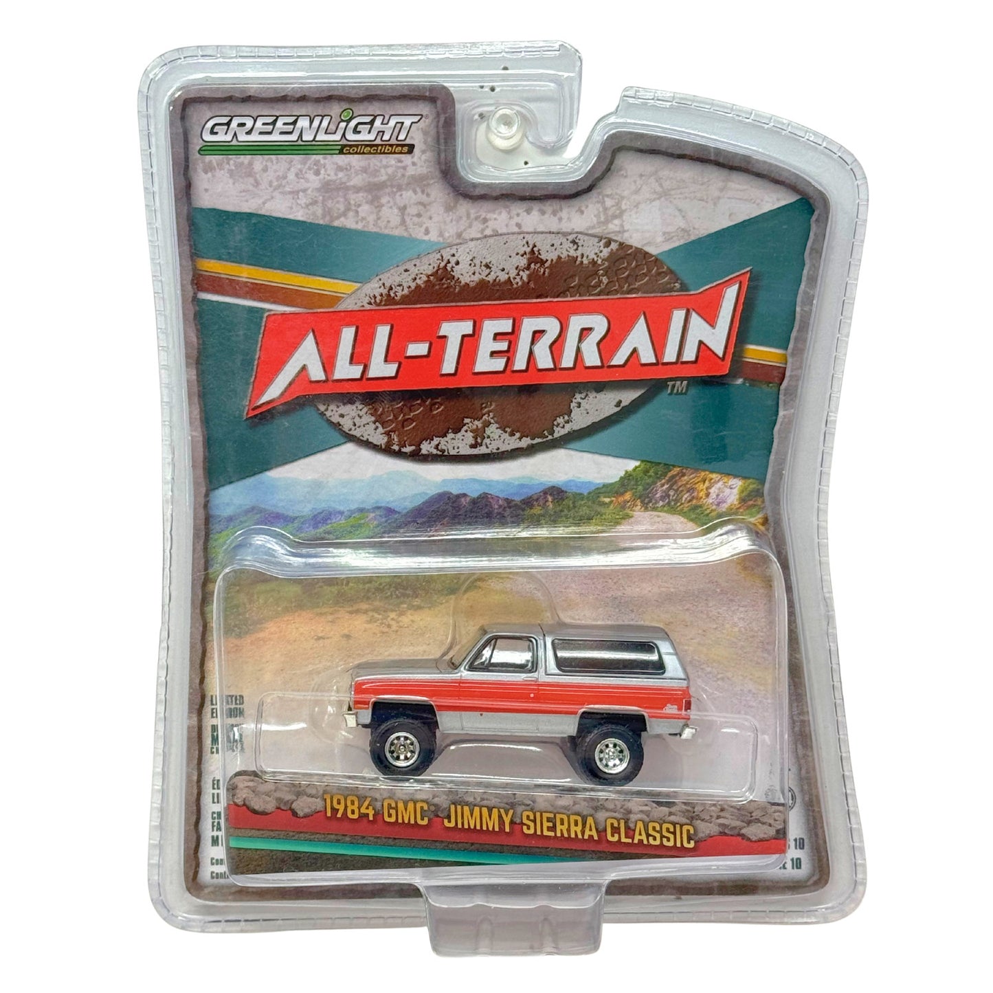 Greenlight 1984 GMC Jimmy Sierra Classic All-Terrain Series 10 1:64 Diecast
