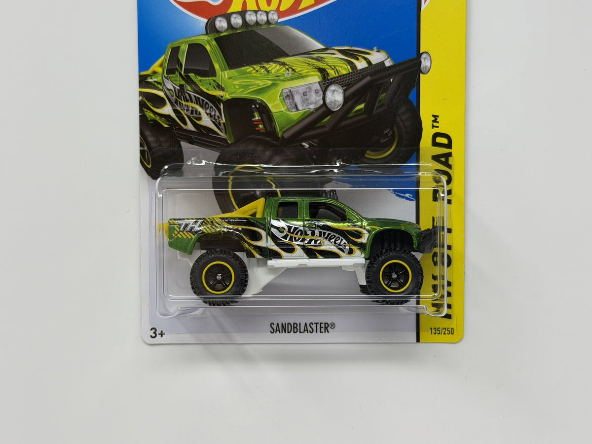 Hot Wheels Super Treasure Hunt Sandblaster Hot Trucks 1:64 Diecast STH