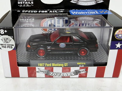 M2 Machines NHRA 70 Years 1987 Ford Mustang GT CHASE 1:64 Diecast