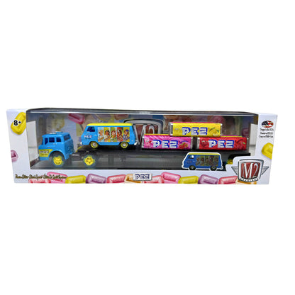 M2 Machines Auto Haulers 1965 Ford Econoline Delivery Van PEZ 164 Diecast Custom
