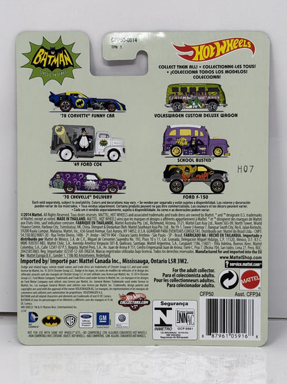 Hot Wheels Batman Classic TV Series 1970 Chevelle Delivery 1:64 Diecast RRs