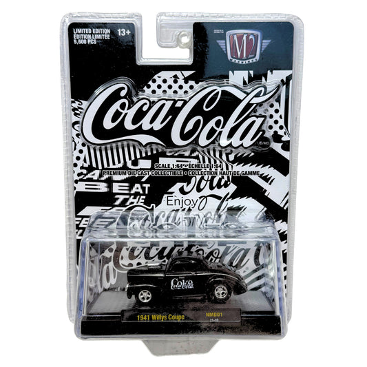 M2 Machines Coca-Cola 1941 Willys Coupe 1:64 Diecast