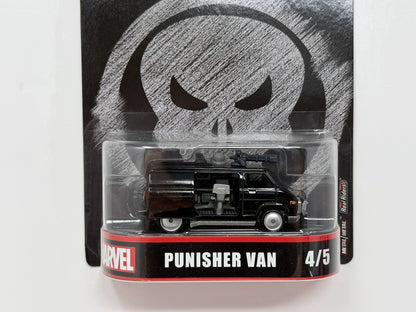 Hot Wheels Retro Entertainment Marvel Punisher Van 1:64 Diecast