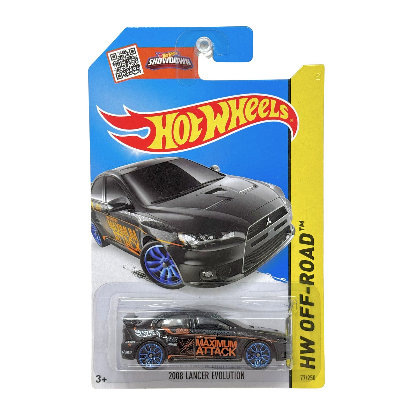 Hot Wheels Off-Road 2008 Mitsubishi Lancer Evolution 1:64 Diecast
