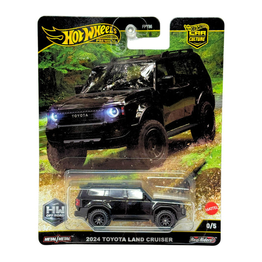 Hot Wheels Premium HW Off-Road 2024 Toyota Land Cruiser CHASE 1:64 Diecast 0/5