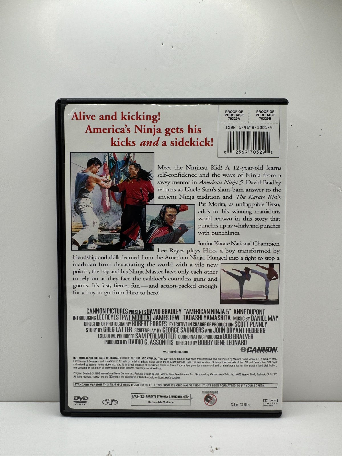 American Ninja 5 (DVD) David Bradley Action