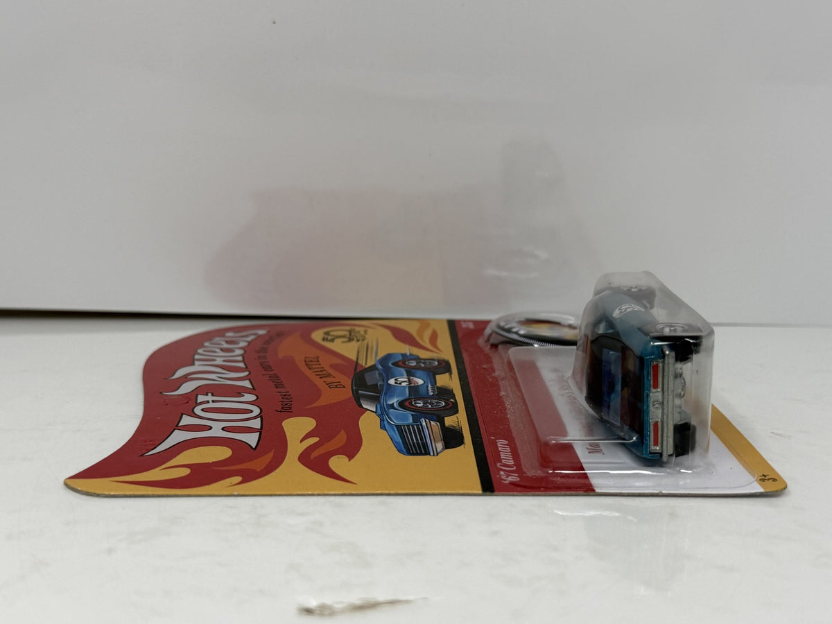 Hot Wheels 50th Anniversary Originals 1967 Camaro 1:64 Diecast Blue
