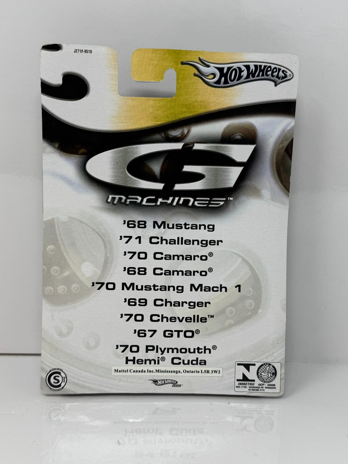 Hot Wheels G Machines 1970 Plymouth Hemi Cuda 1:50 Diecast