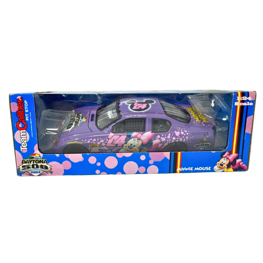 Team Caliber Pit Stop Nascar #04 Minnie Mouse Daytona 500 1:24 Diecast