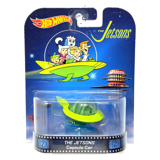 Hot Wheels Retro Entertainment The Jetsons Capsule Car 1:64 Diecast Green