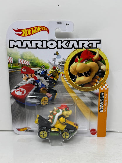 Hot Wheels Mario Kart Bowser Standard Kart 1:64 Diecast