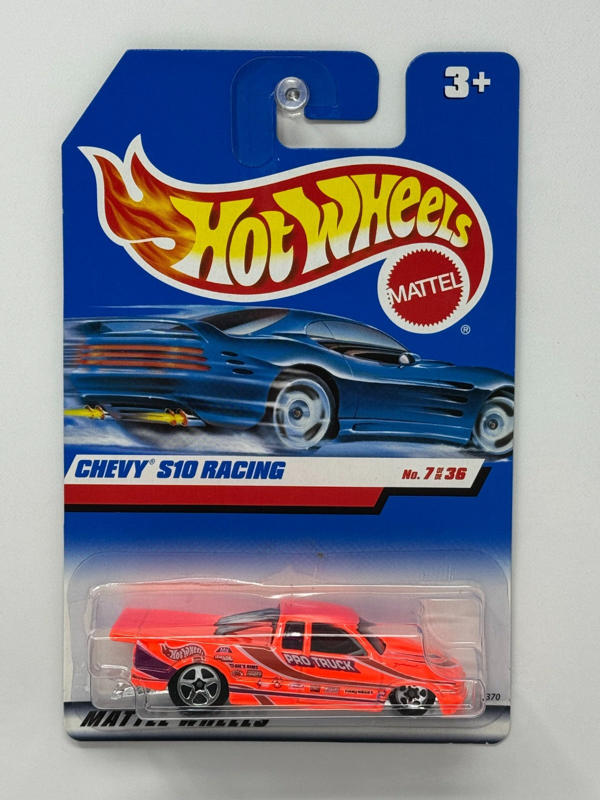 Hot Wheels Chevy S10 Racing Pro Truck 1:64 Diecast Orange