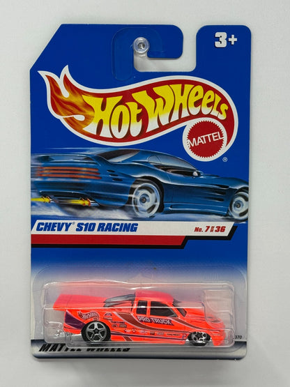 Hot Wheels Chevy S10 Racing Pro Truck 1:64 Diecast Orange