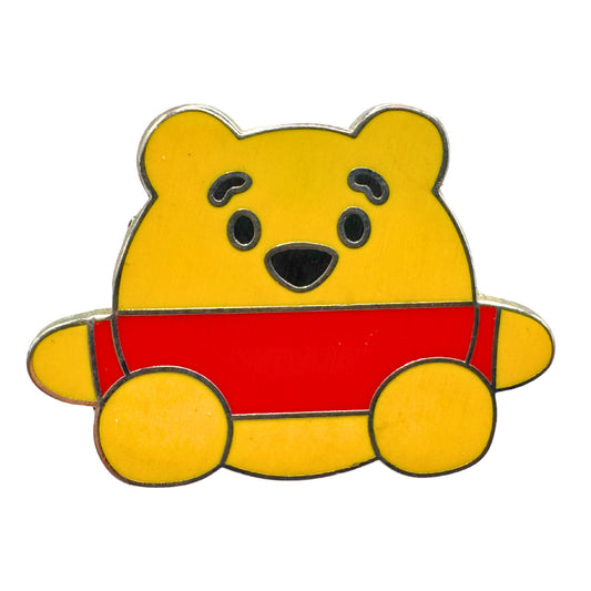 Disney Round Characters Winnie the Pooh Trading Pin DC1S18