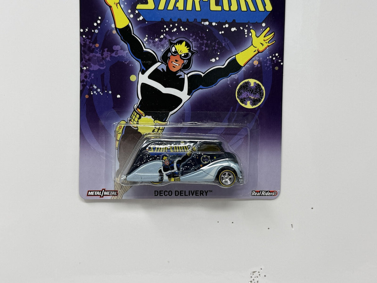 Hot Wheels Marvel Star-Lord Deco Delivery 1:64 Diecast Real Riders