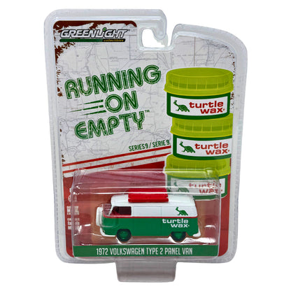 Greenlight Running on Empty 1972 Volkswagen Type 2 GREEN MACHINE 1:64 Diecast