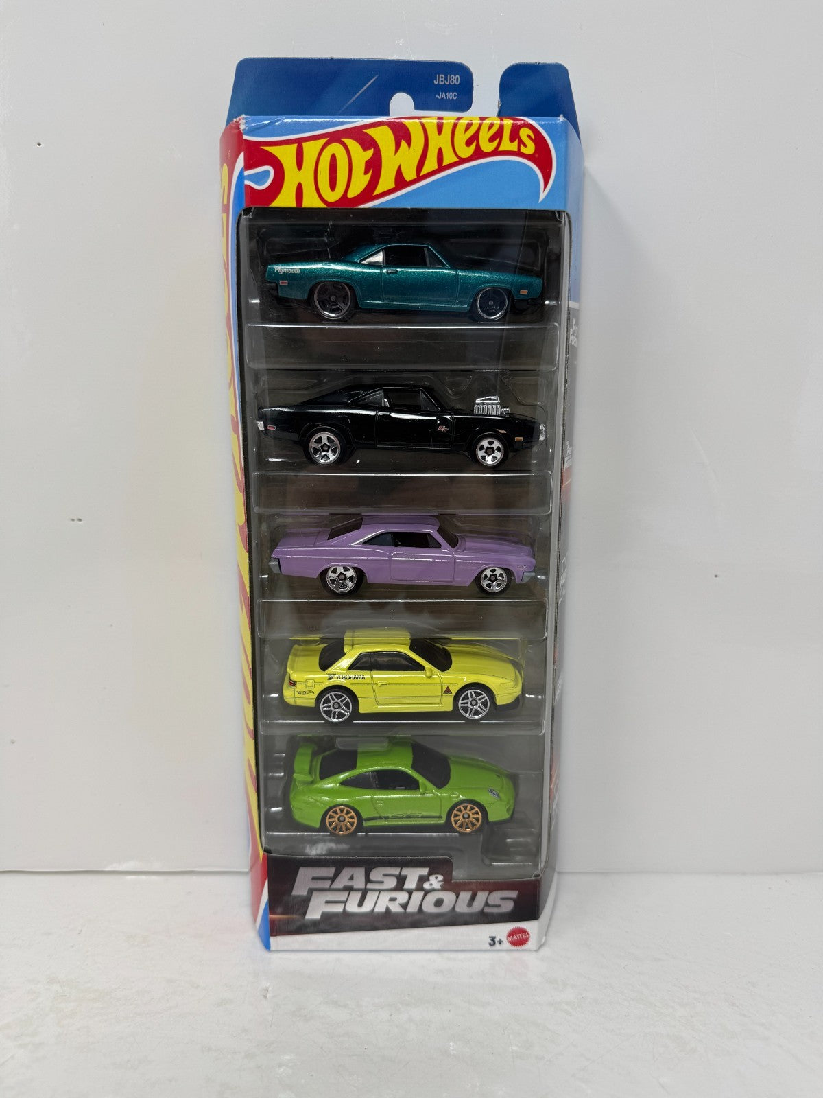 Hot Wheels Fast & Furious 5-Car Gift Pack 1:64 Diecast