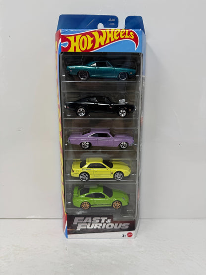 Hot Wheels Fast & Furious 5-Car Gift Pack 1:64 Diecast