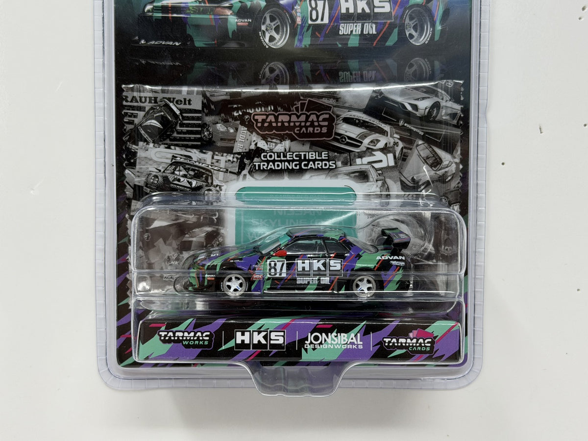 Tarmac Works HKS Nissan Skyline R32 Widebody #87 1:64 Diecast