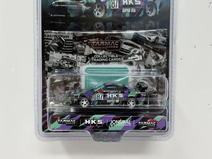 Tarmac Works HKS Nissan Skyline R32 Widebody #87 1:64 Diecast