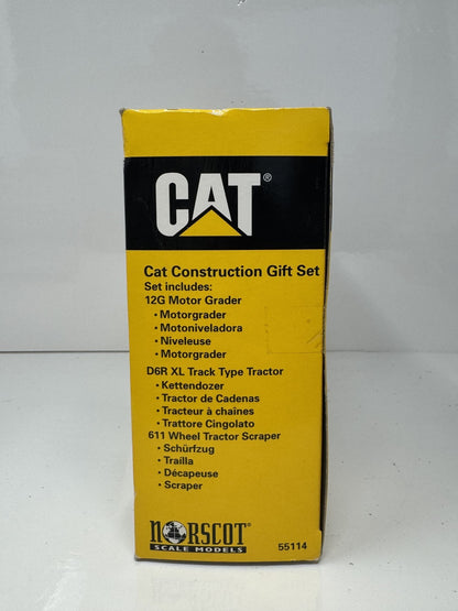 Norscot CAT Construction Gift Set 1:64 Scale Diecast