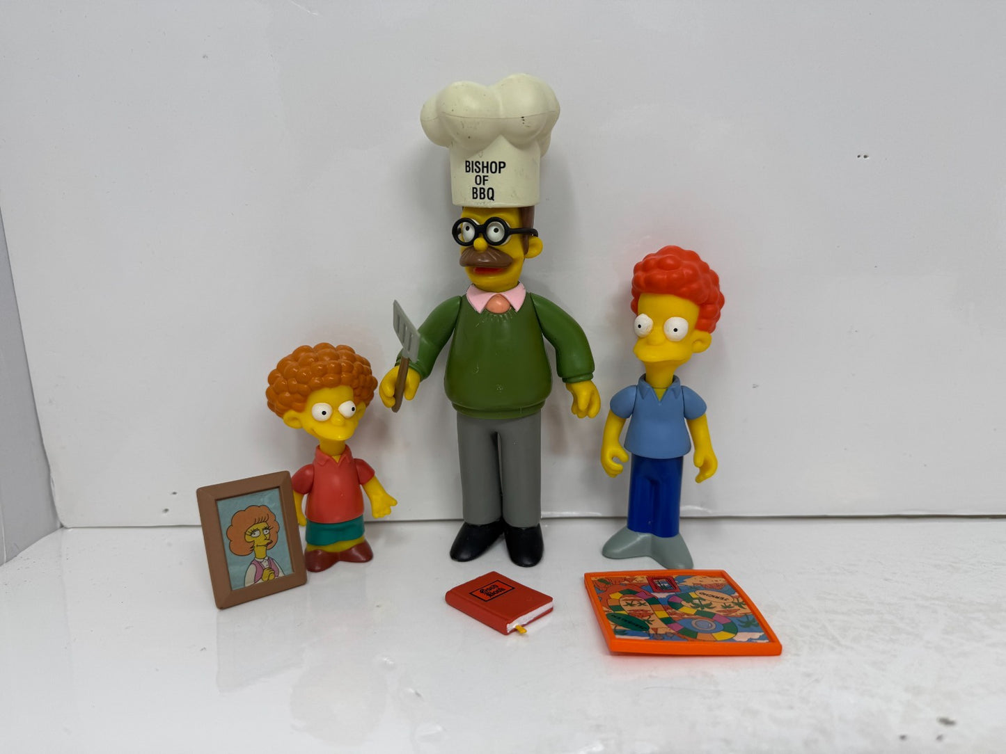 Simpsons World of Springfield Flanders Family Figure Set Playmates