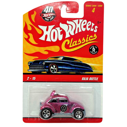 Hot Wheels Classics Volkswagen Baja Beetle Series 4 European Car 1:64 Diecast
