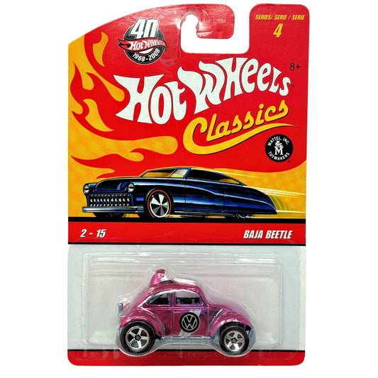 Hot Wheels Classics Volkswagen Baja Beetle Series 4 European Car 1:64 Diecast