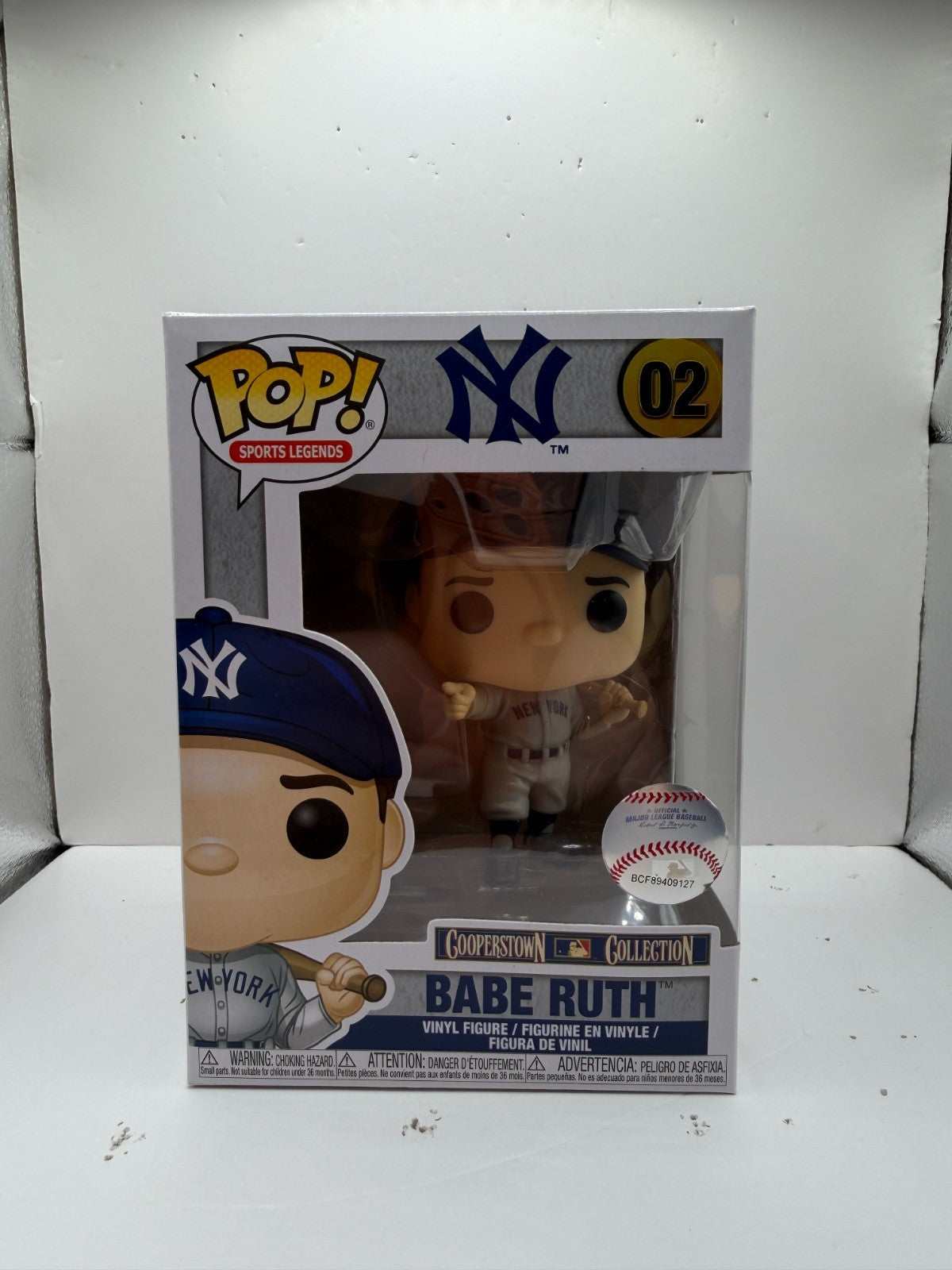 Funko Pop! Sports Legends New York Yankees #02 Babe Ruth Vinyl Figure