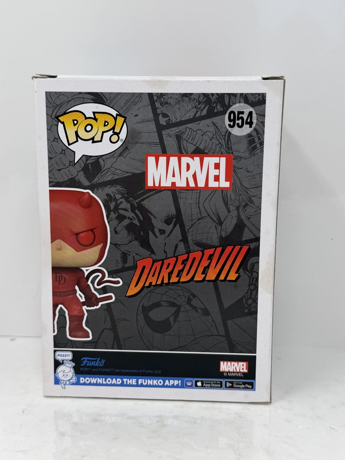 Funko Pop! Marvel #954 Daredevil PX Previews Exclusive Vinyl Figure