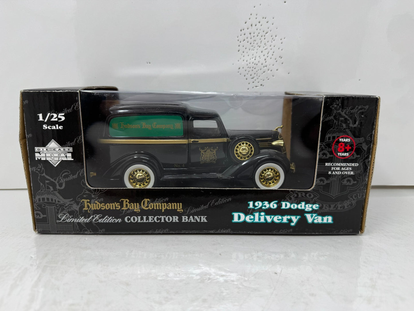 Liberty Classics Hudson's Bay 1936 Dodge Panel Van 1:25 Diecast Coin Bank