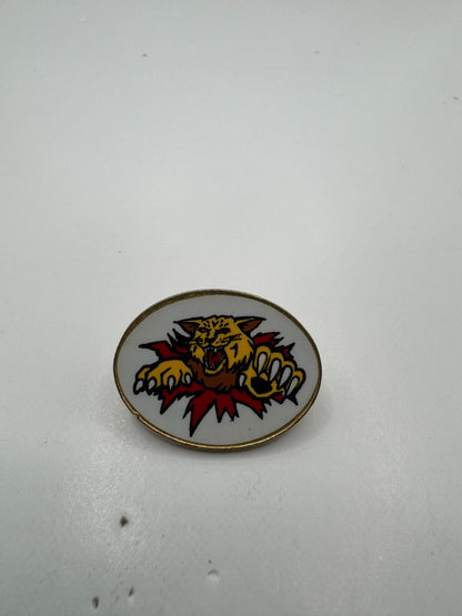 Moncton Wildcats Team Logo QMJHL Lapel Pin