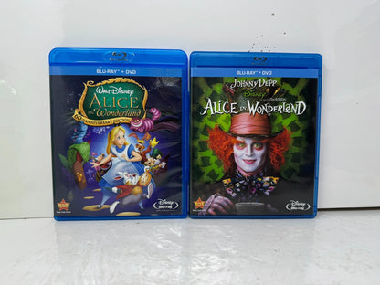 Alice in Wonderland (Blu-ray) Disney Animated & Live Action Collection
