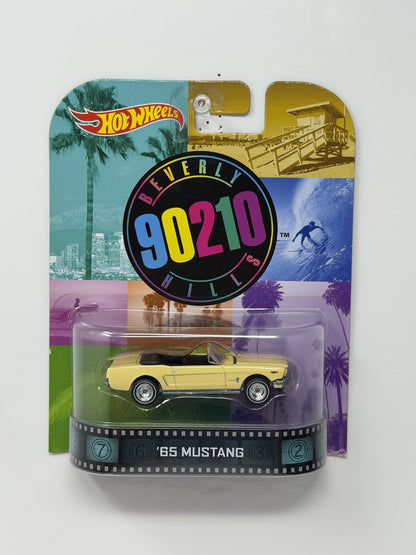 Hot Wheels Retro Entertainment Beverly Hills 90210 1965 Mustang 1:64 Diecast