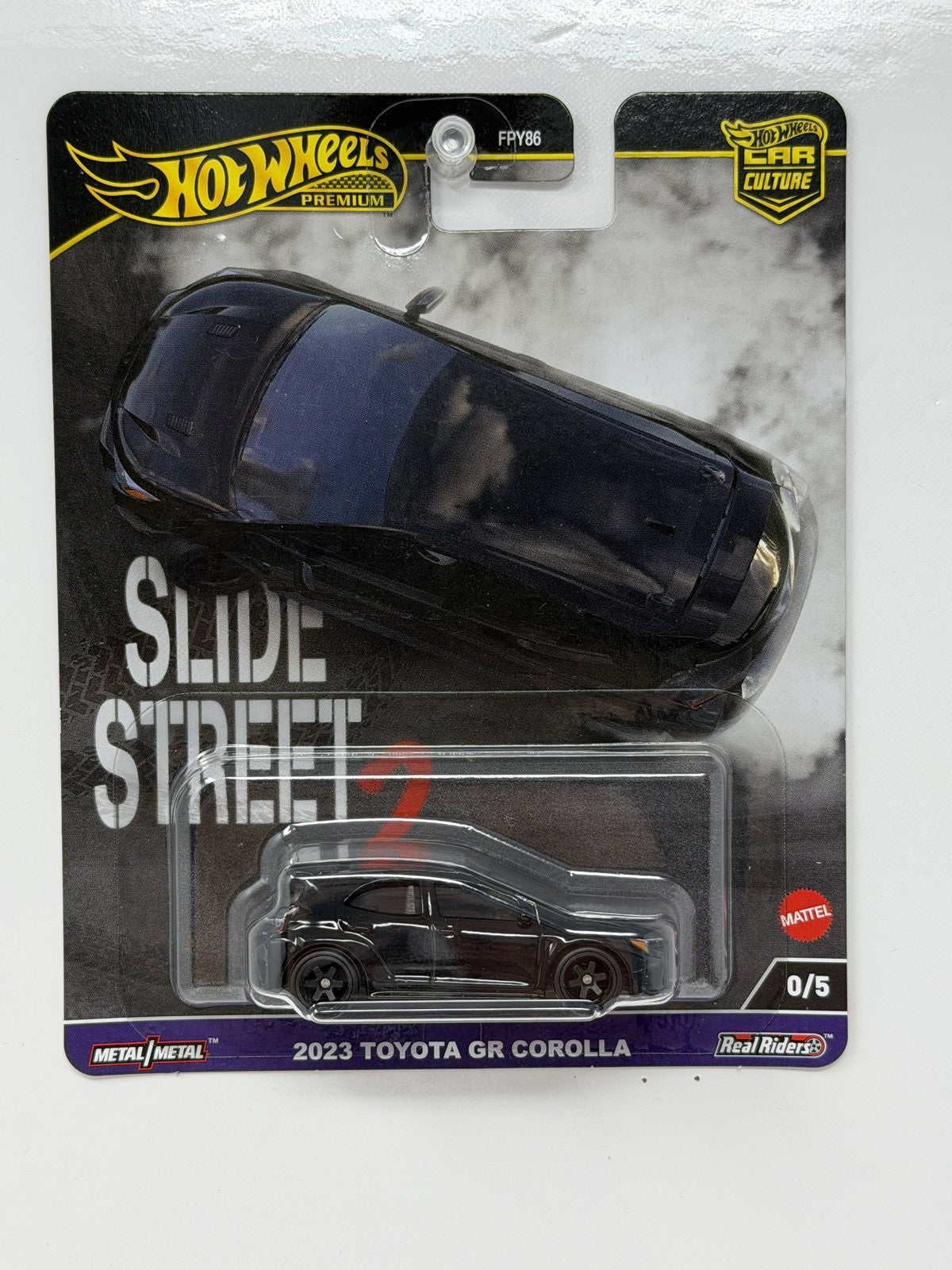 Hot Wheels Premium Slide Street 2 2023 Toyota GR Corolla CHASE 0/5 1:64 Diecast