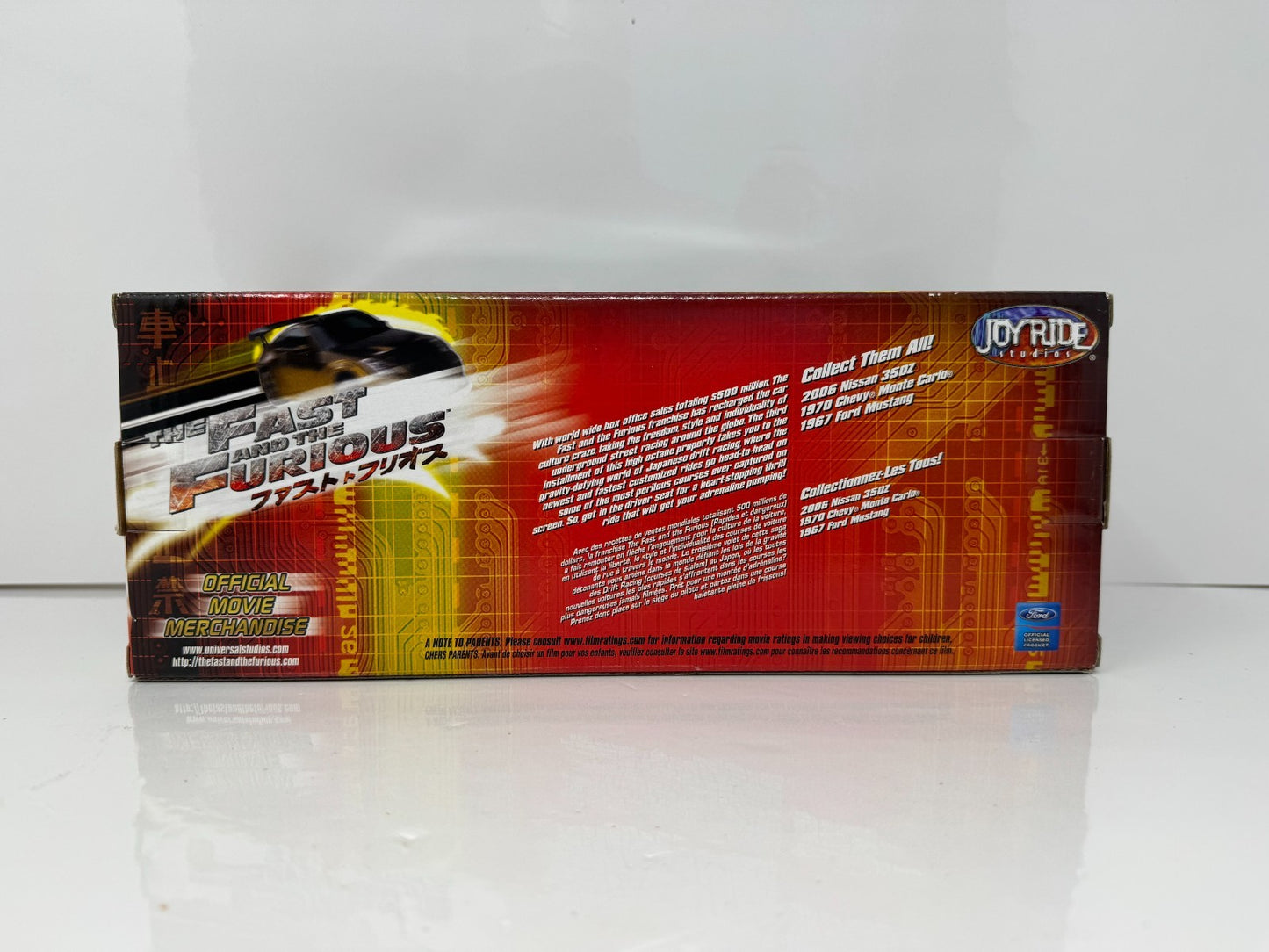 Joyride RC2 Fast & Furious 1967 Ford Mustang Tokyo Drift 1:18 Diecast
