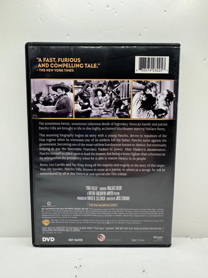 Viva Villa! (DVD) Wallace Beery Drama