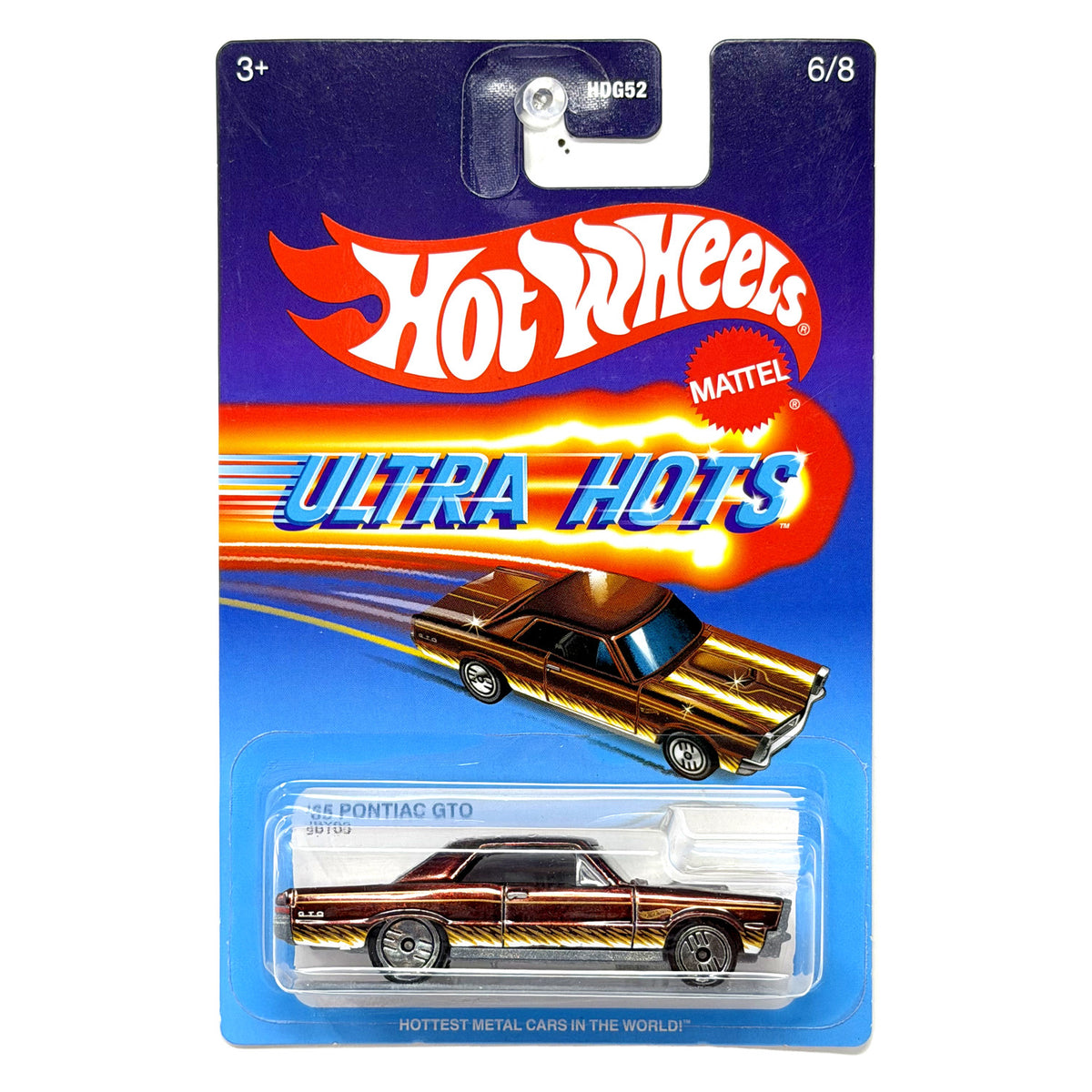 Hot Wheels Ultra Hots 1965 Pontiac GTO 1:64 Diecast Brown