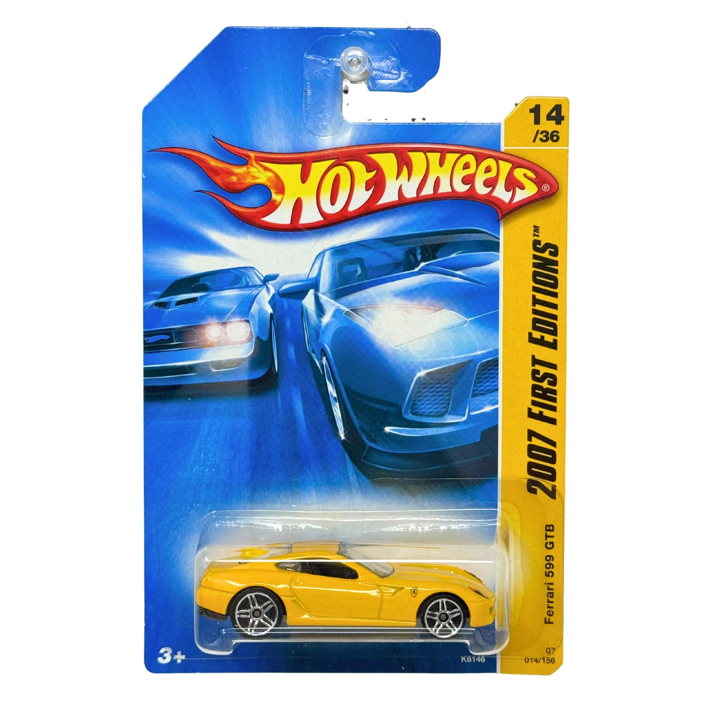 Hot Wheels 2007 First Editions Ferrari 599 GTB 1:64 Diecast