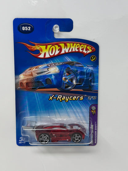 Hot Wheels 2005 First Editions X-Raycers Paradigm Shift 1:64 Diecast RED RARE!!!