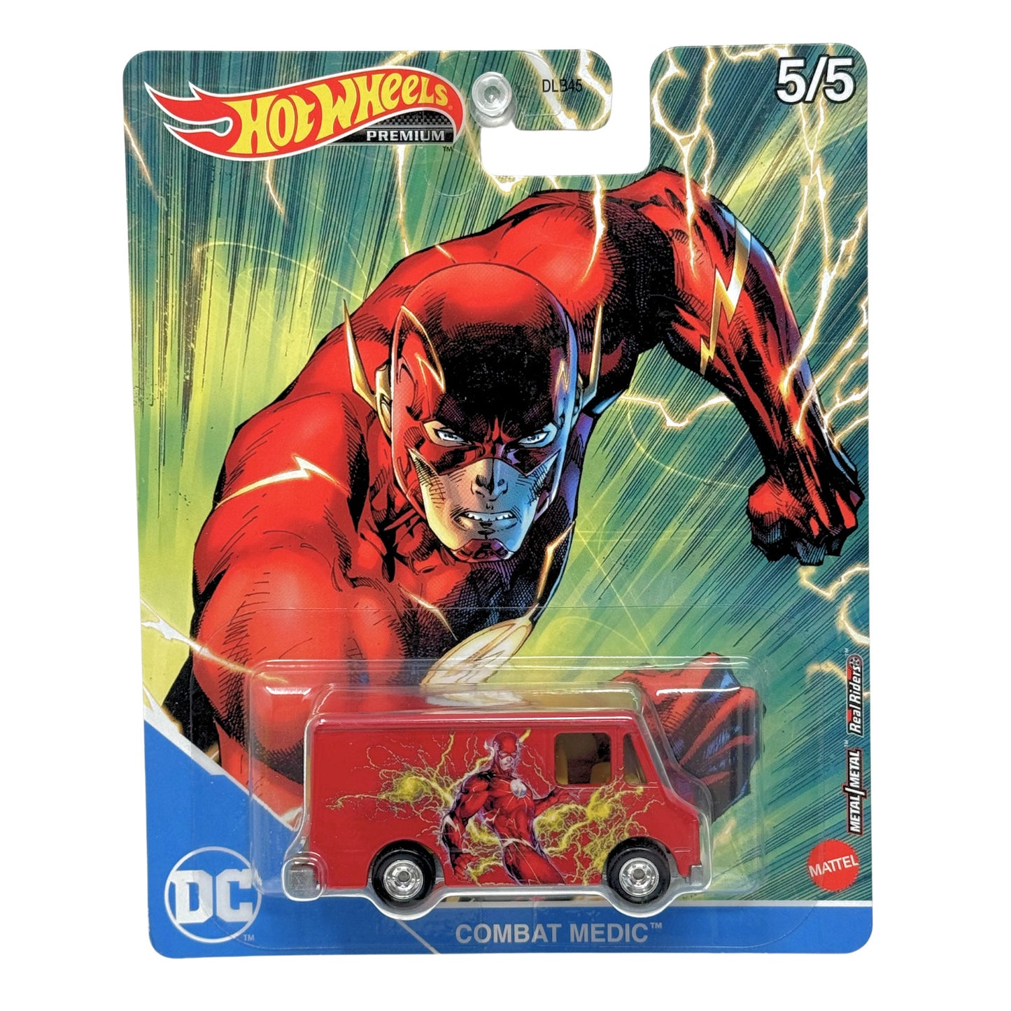 Hot Wheels Premium DC The Flash Combat Medic 1:64 Diecast