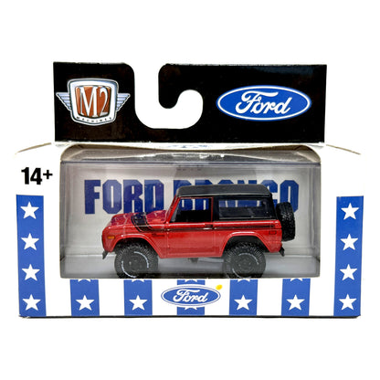 M2 Machines 1976 Ford Bronco 1:64 Diecast