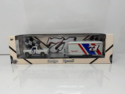 M2 Machines 1974 Dodge W200 Power Wagon & Plymouth HEMI Cuda 1:64 Diecast