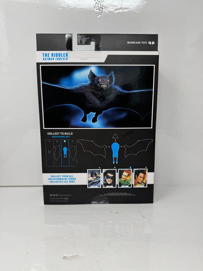 McFarlane DC Multiverse The Riddler Batman Forever Action Figure w/ BAF Piece