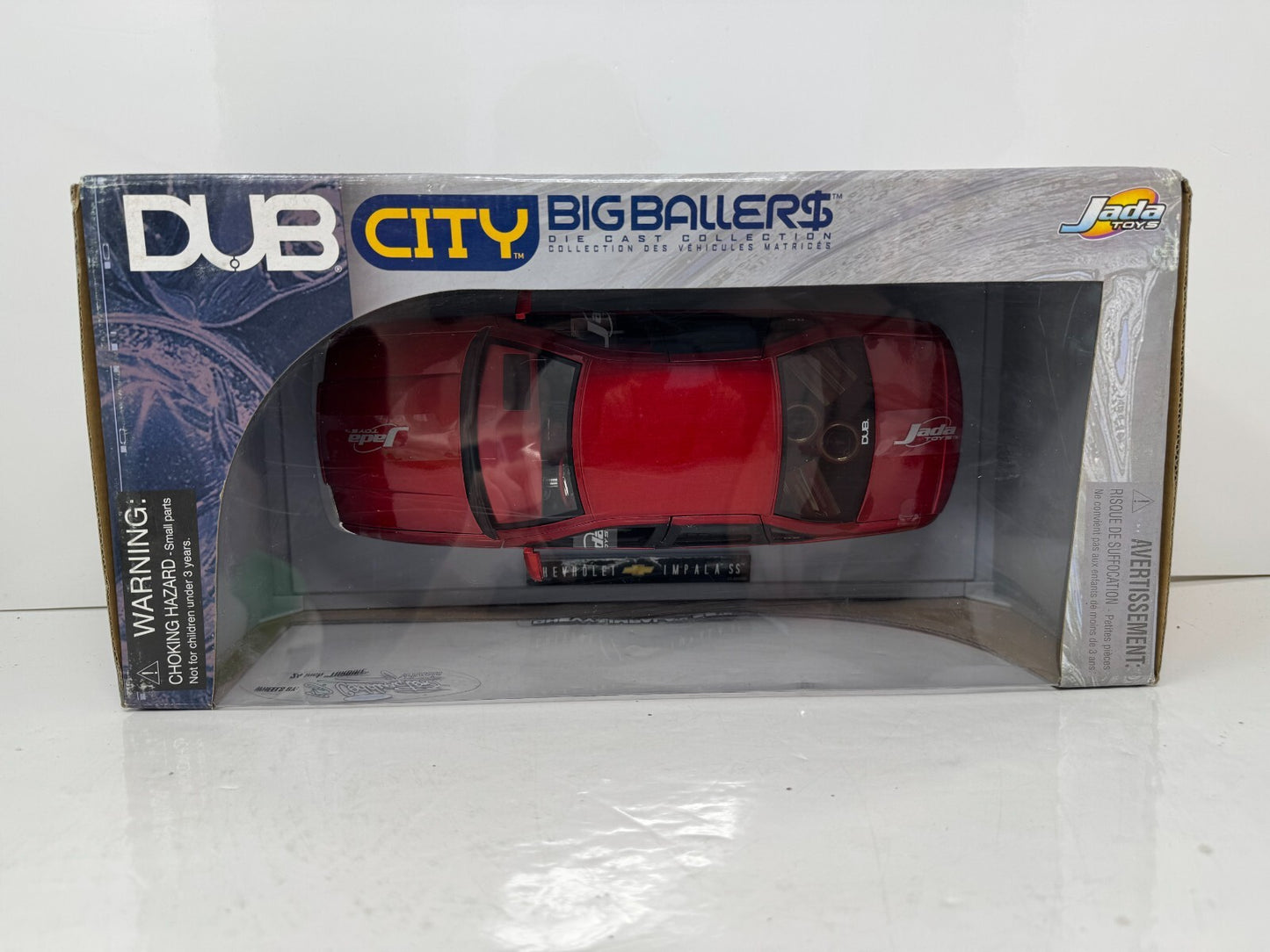 Jada Dub City Big Ballers Chevy Impala SS 1:18 Diecast 24 Inch Turbine Wheels