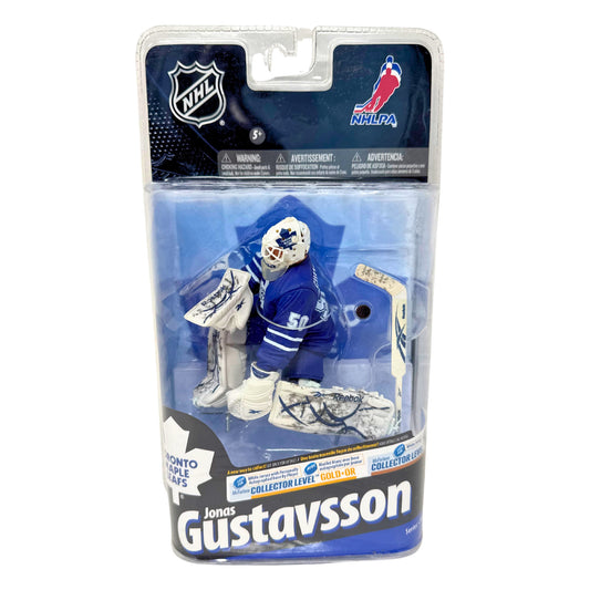 McFarlane NHL Jonas Gustavsson Toronto Maple Leafs Series 24 Figure